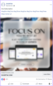 Facebook Post Advert Template (3)