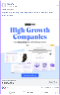 Facebook Post Advert Template (4)